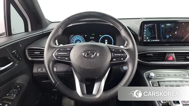 Hyundai The New Santa Fe 2022 Белый из Кореи, фото 4