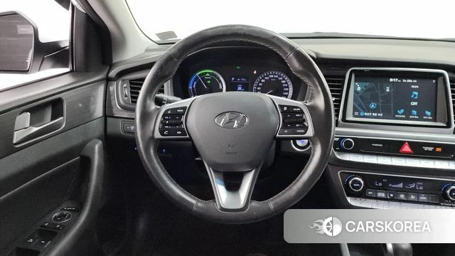 Hyundai Sonata New Rise Hybrid 2019 Белый из Кореи, фото 4