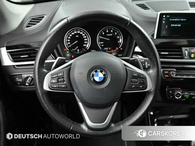 BMW X1 (F48) 2022 Черный из Кореи, фото 4