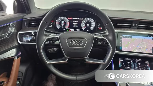 Audi A6 (C8) 2023 Черный из Кореи, фото 4