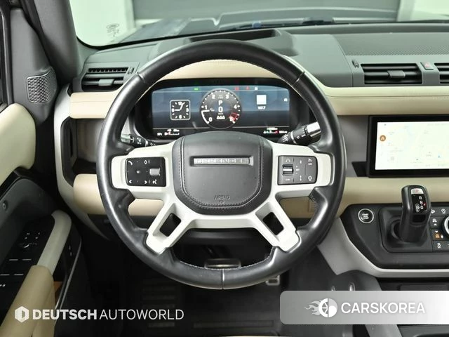 Land Rover Defender (L663) 2021 Черный из Кореи, фото 4
