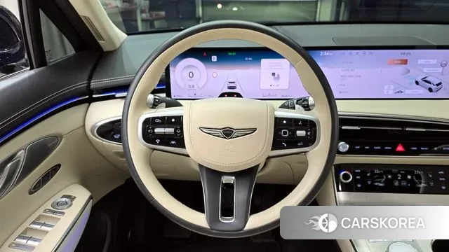 Genesis GV70 2024 Синий из Кореи, фото 4