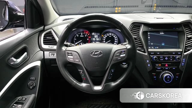 Hyundai Santa Fe The Prime 2018 Синий из Кореи, фото 4