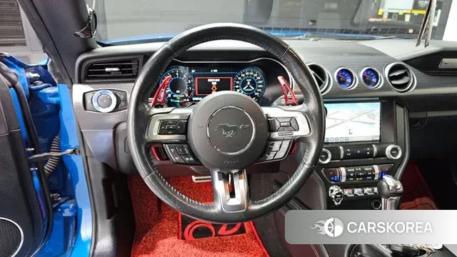 Ford Mustang 2021 Синий из Кореи, фото 4