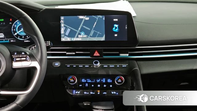 Hyundai The New Avante (CN7) 2024 Белый из Кореи, фото 4
