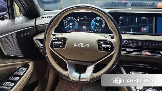 Kia K8 Hybrid 2022 Синий из Кореи, фото 4