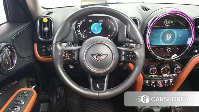 Mini Cooper S Countryman 2021 Небесно-голубой из Кореи, фото 4