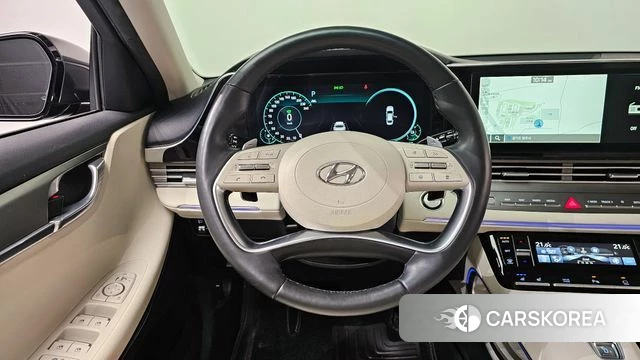 Hyundai The New Grandeur IG Hybrid 2022 Серый из Кореи, фото 4