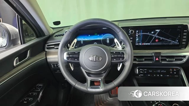 Kia K5 3rd generation 2021 Серебристо-серый из Кореи, фото 4