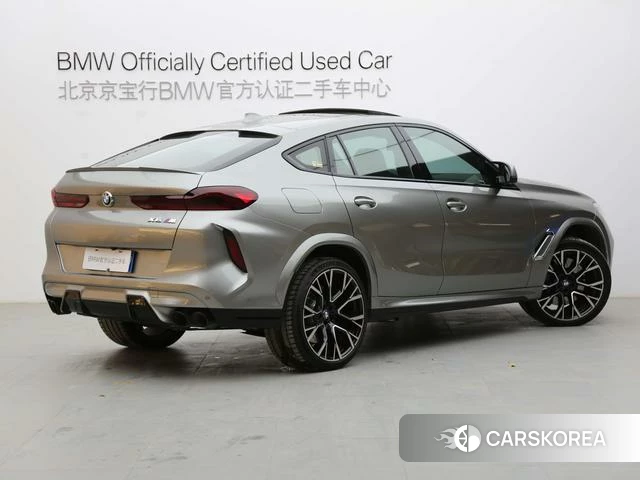 BMW X6 M 2021 Серебристо-серый из Китая, фото 4