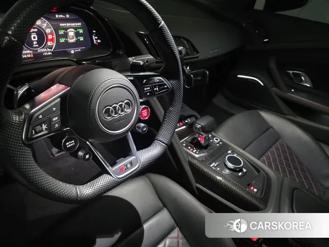 Audi R8 (4S) 2022 Серый из Кореи, фото 4