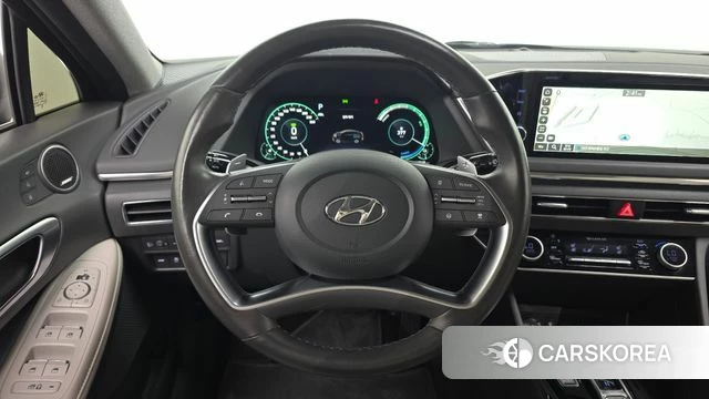 Hyundai Sonata Hybrid (DN8) 2021 Черный из Кореи, фото 4