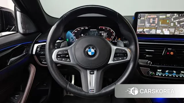 BMW 5 Series (G30) 2023 Черный из Кореи, фото 4