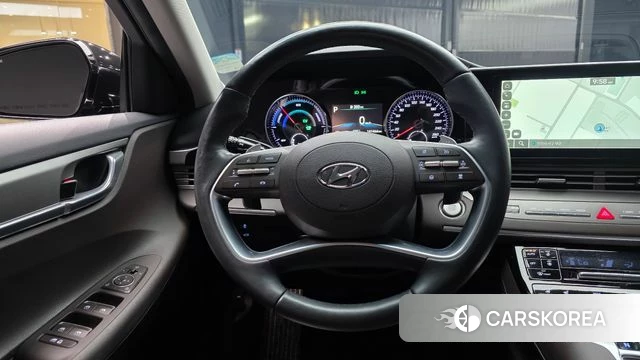 Hyundai The New Grandeur IG Hybrid 2021 Черный из Кореи, фото 4