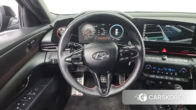 Hyundai Avante (CN7) 2021 Черный из Кореи, фото 4