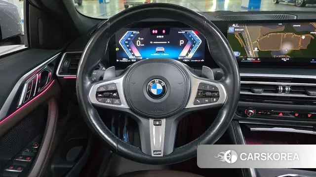 BMW 4 Series (G22) 2023 Серебристо-серый из Кореи, фото 4