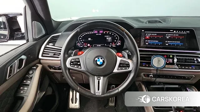 BMW X5M (G05) 2021 Черный из Кореи, фото 4