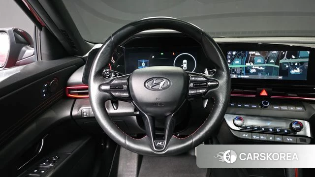 Hyundai Avante (CN7) 2021 Красный из Кореи, фото 4