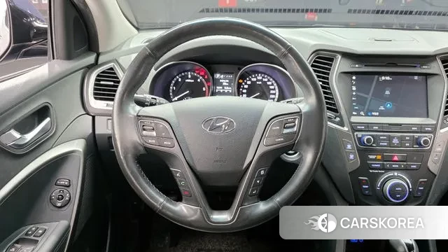 Hyundai Santa Fe The Prime 2018 Синий из Кореи, фото 4