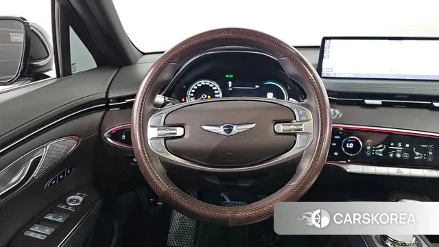 Genesis GV70 2021 Черный из Кореи, фото 4