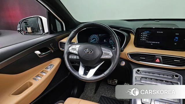 Hyundai The New Santa Fe 2021 Белый из Кореи, фото 4