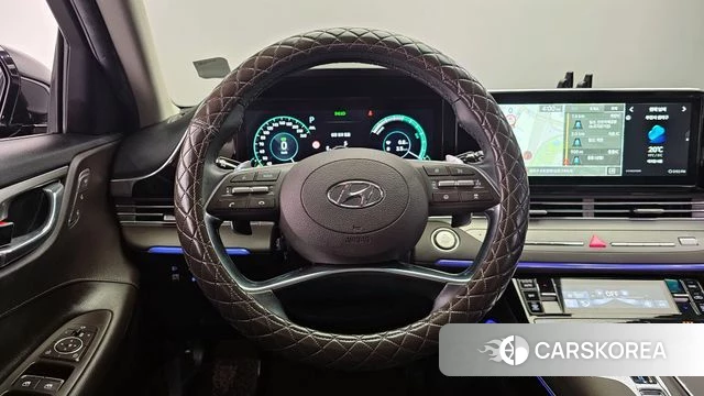 Hyundai The New Grandeur IG Hybrid 2021 Черный из Кореи, фото 4