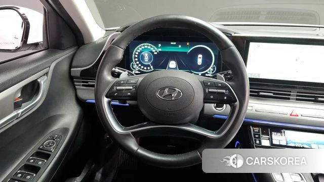 Hyundai The New Grandeur IG Hybrid 2022 Белый из Кореи, фото 4