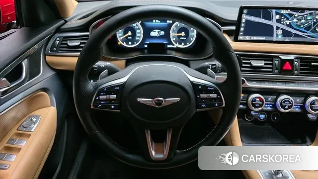 Genesis The New G70 2022 Красный из Кореи, фото 4