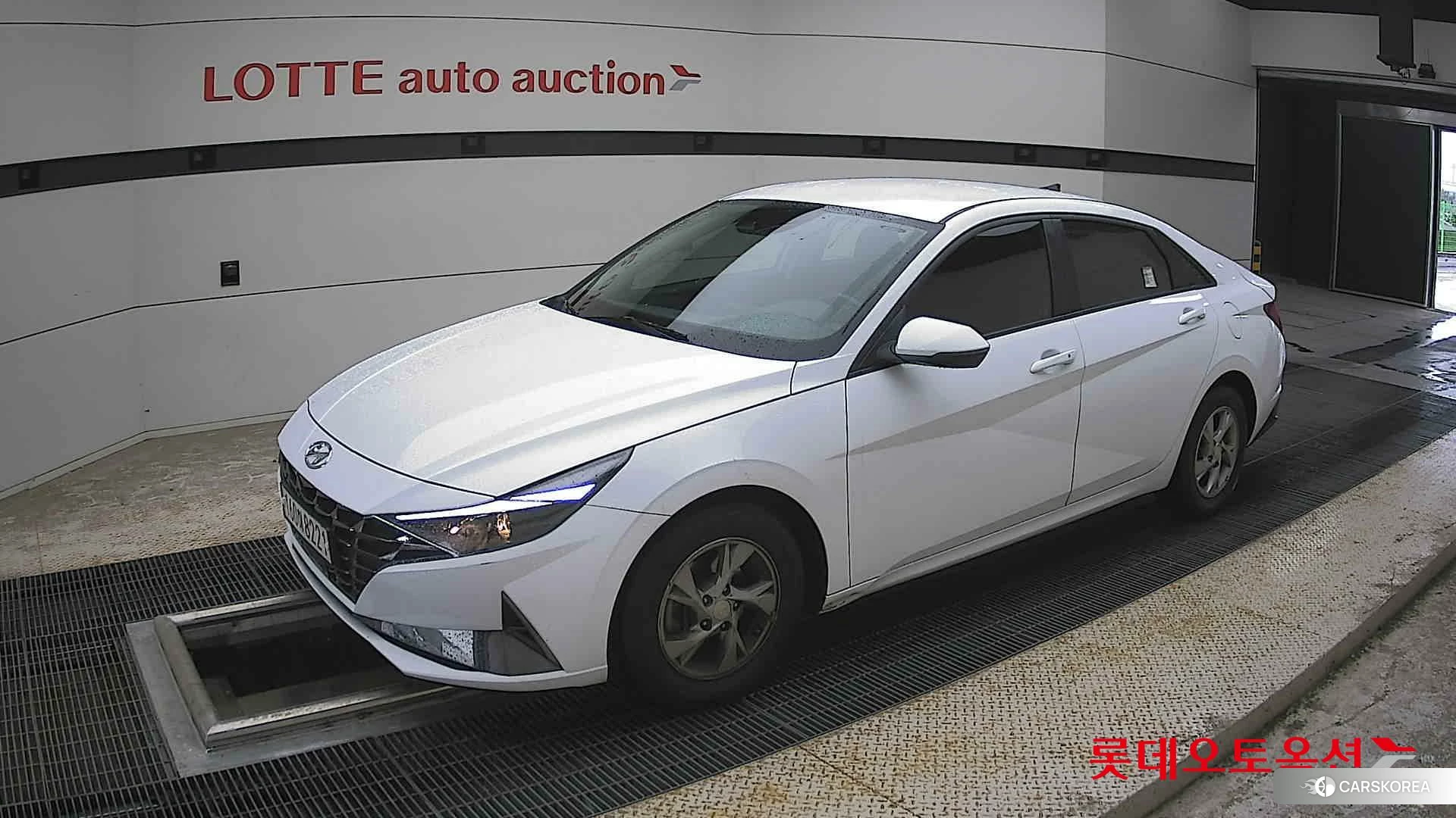 Hyundai Avante 2021 Polar White из Кореи, фото 4