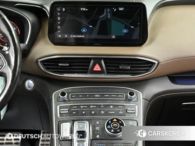 Hyundai The New Santa Fe 2021 Синий из Кореи, фото 4