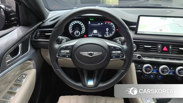 Genesis The New G70 2022 Черный из Кореи, фото 4