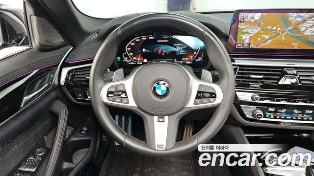 BMW 5 Series (G30) 2020 Черный из Кореи, фото 4