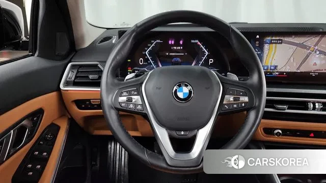 BMW 3 Series (G20) 2022 Черный из Кореи, фото 4