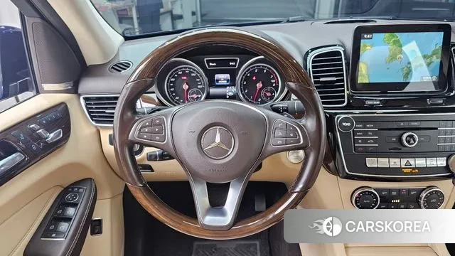 Mercedes-Benz GLE - Class W166 2018 Синий из Кореи, фото 4