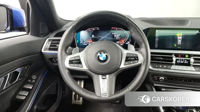 BMW 3 Series (G20) 2022 Синий из Кореи, фото 4