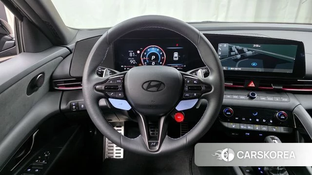 Hyundai The New Avante (CN7) 2025 Черный из Кореи, фото 4