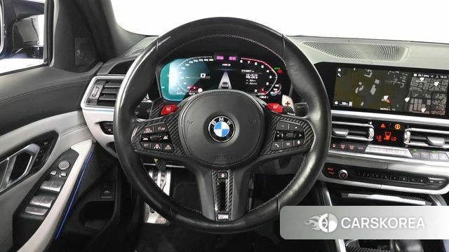 BMW M3 (G80) 2021 Синий из Кореи, фото 4