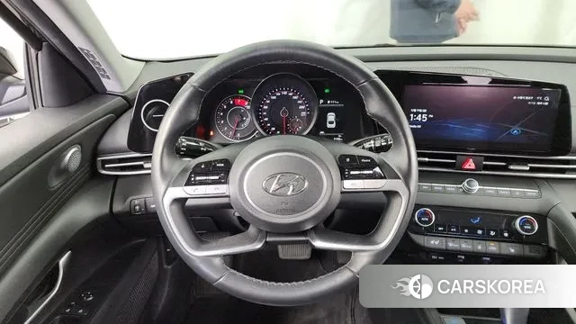 Hyundai Avante (CN7) 2021 Черный из Кореи, фото 4