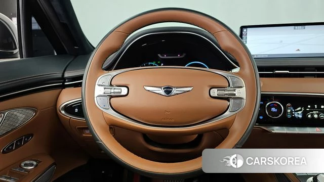 Genesis GV70 2022 Темно-зеленый из Кореи, фото 4