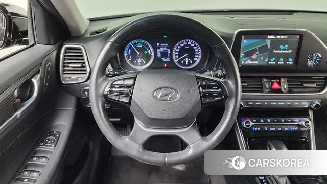 Hyundai Grandeur IG Hybrid 2018 Черный из Кореи, фото 4