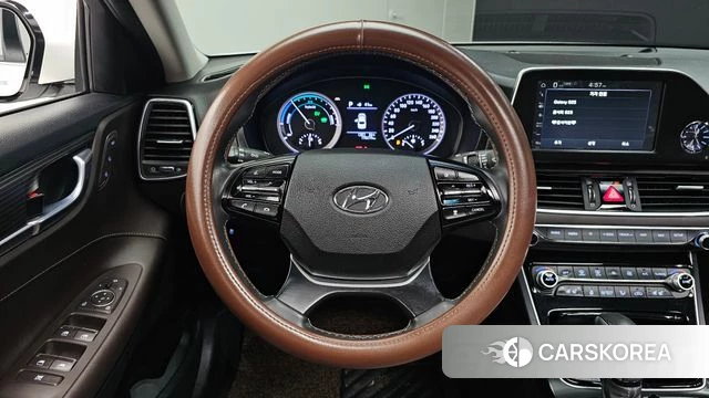 Hyundai Grandeur IG Hybrid 2018 Белый из Кореи, фото 4