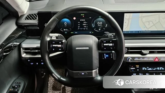 Hyundai Grandeur Hybrid (GN7) 2022 Черный из Кореи, фото 4