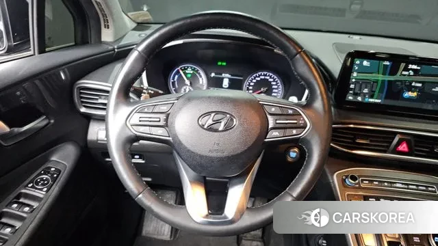 Hyundai The New Santa Fe 2022 Черный из Кореи, фото 4