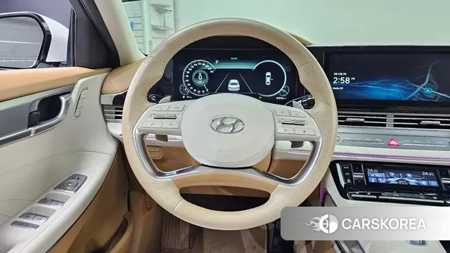 Hyundai The New Grandeur IG Hybrid 2020 Белый из Кореи, фото 4