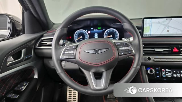 Genesis The New G70 2024 Черный из Кореи, фото 4