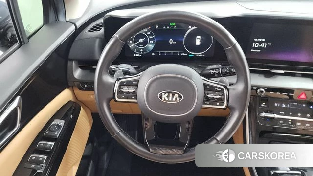 Kia Carnival 4th generation 2020 Небесно-голубой из Кореи, фото 4