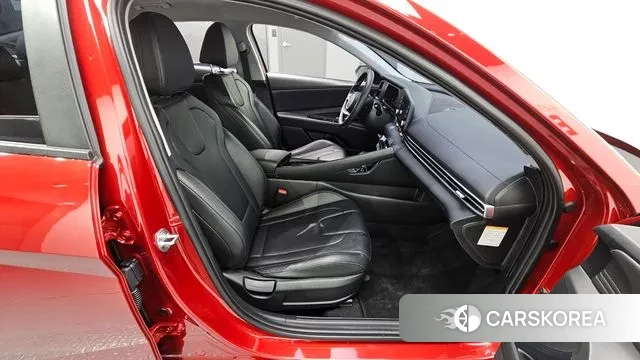 Hyundai The New Avante Hybrid (CN7) 2023 Красный из Кореи, фото 4