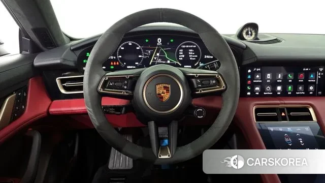 Porsche Taycan 2022 Серый из Кореи, фото 4