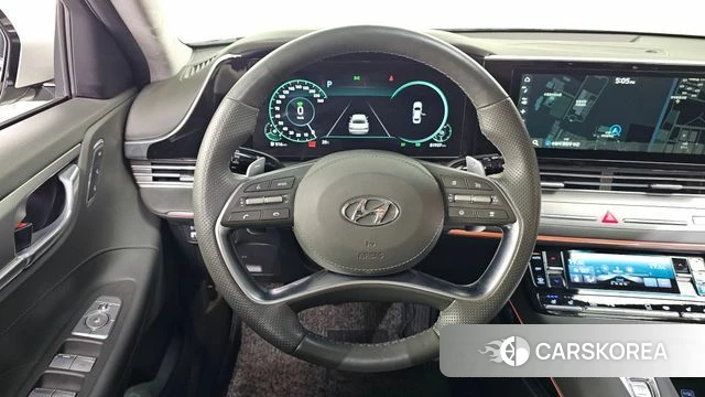Hyundai The New Grandeur IG Hybrid 2020 Серебристо-серый из Кореи, фото 4