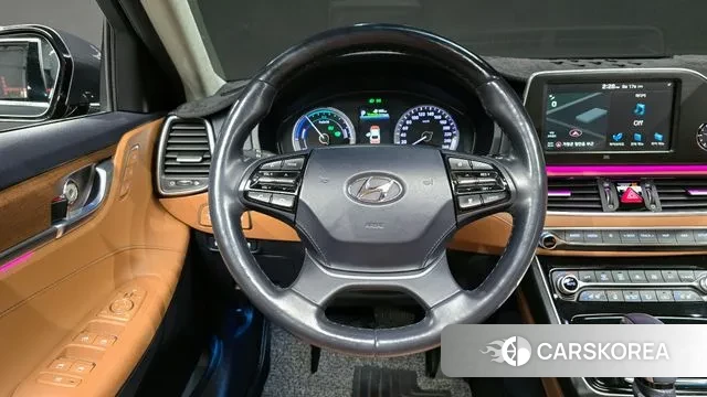 Hyundai Grandeur IG Hybrid 2018 Серый из Кореи, фото 4